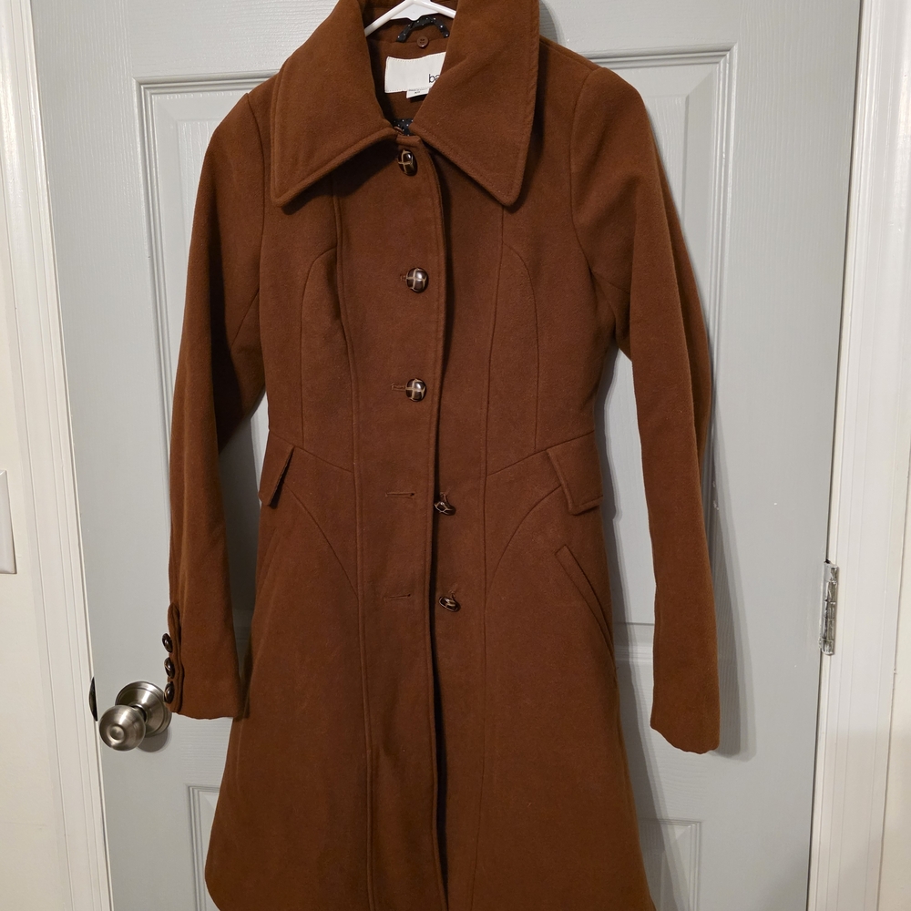 Elegant Brown Women's Coat